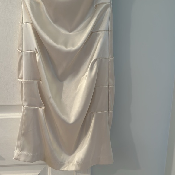 B. Darlin One Shoulder White Dress - Picture 4 of 12